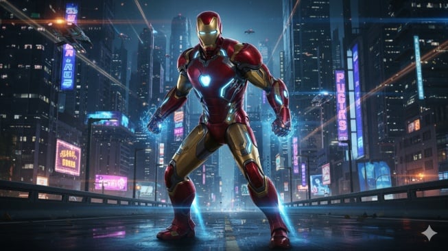 10 Prompt Gemini AI Foto Sendiri dan Gambar ala Superhero Avengers