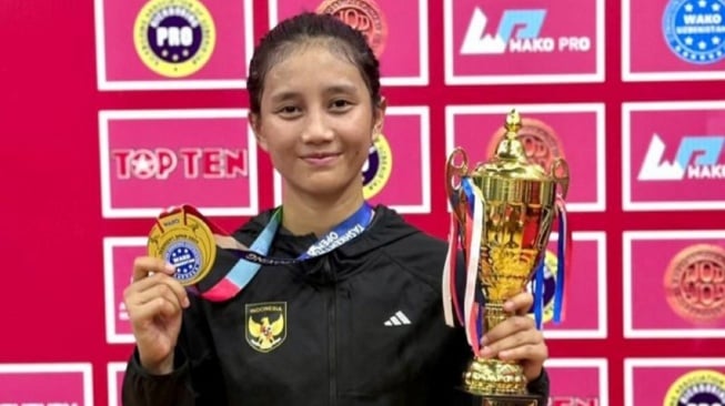 Sejarah Baru, Kickboxer Asal Sumut Raih Emas WAKO Uzbekistan Kickboxing World Cup 2025