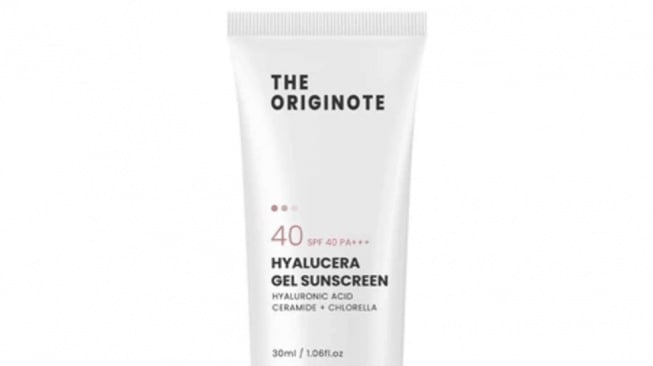 The Originote Hyalucera Gel Sunscreen SPF 40 PA+++ (Dok. brand)