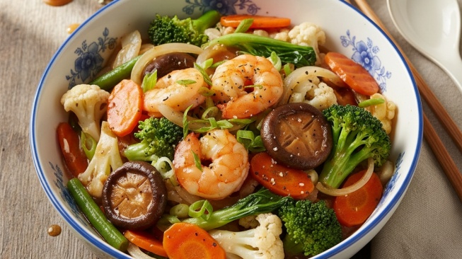 Resep Capcay Sayur Udang: Menu Sehat, Simple, dan Lezat untuk Semua Suasana