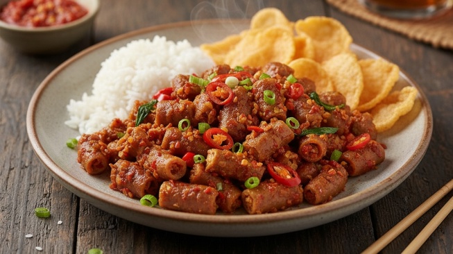 Resep Usus Pedas Bumbu Rumahan: Gurih, Mantap, dan Bikin Ketagihan!