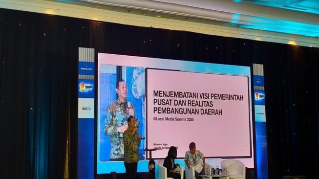 Nirwono Joga, Pengamat Tata Kota, "Program infrastruktur strategis nasional seperti bendungan dan irigasi sejalan Asta Cita kabinet Presiden Prabowo Subianto." (Suara.com/CNR ukirsari)