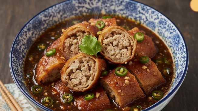 Resep Gohyong Ayam Viral: Minimalis, Gurih, dan Renyah