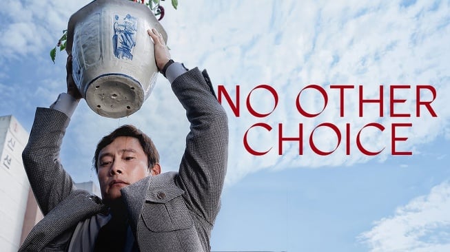 Ilustrasi Review Film No Other Choice. [Suara.com/Ema]