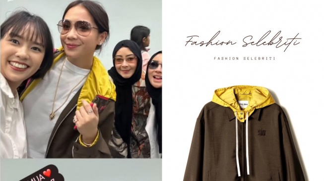 Jaket Nagita Slavina. (Instagram)