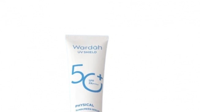 Wardah UV Shield Physical Sunscreen Serum SPF 50 PA (Dok. brand)