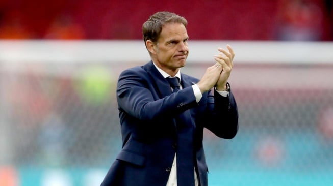 Frank de Boer saat menangani Timnas Belanda. (Dok. KNVB)