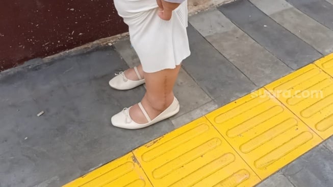 Kondisi kaki Sinyorita Esperanza saat dipen. [Suara.com/Rena Pangesti]