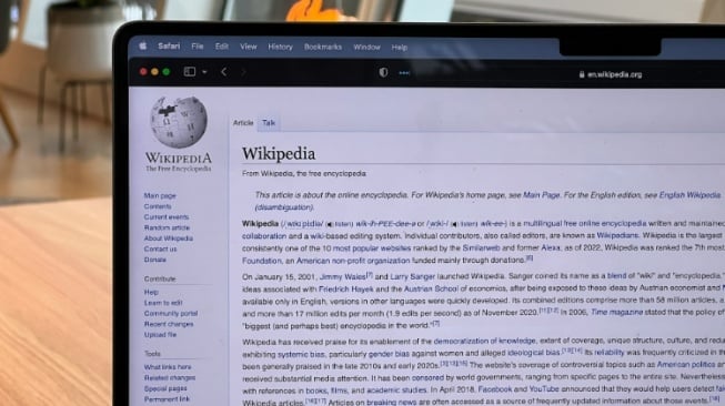 Ilustrasi Wikipedia. [Unsplash]