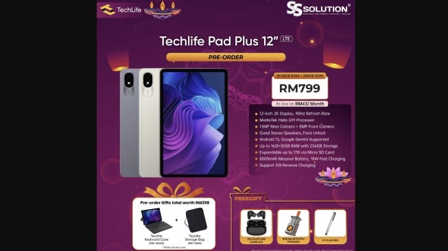 TechLife Pad Plus 12 LTE. [Ssolution]
