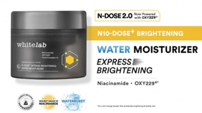 Whitelab N-Dose+ Intensive Brightening Water Moisturizer 2.0 Night Cream (Dok. brand)