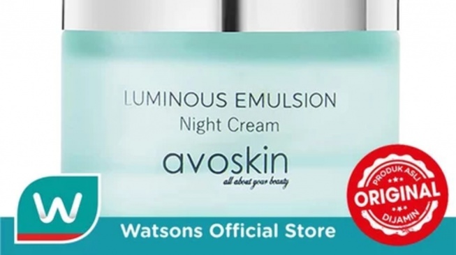 Avoskin Luminous Emulsion Night Cream (Dok. brand)