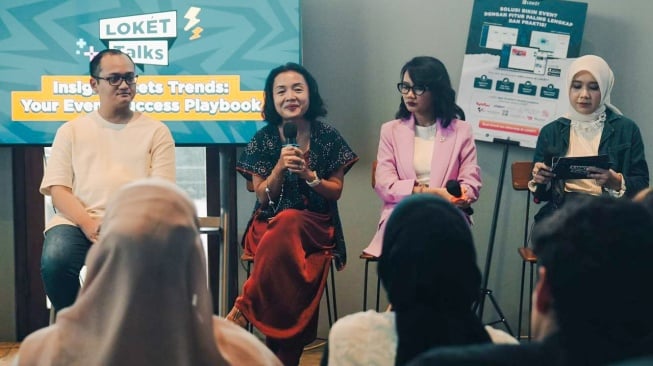 Suasana Acara LOKÉT Talks: Navigating Event Success with Data di Jakarta. [Handout]
