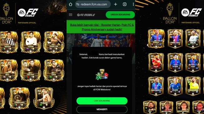 21 Kode Redeem FC Mobile Terbaru 22 Oktober 2025, Dapatkan 1.500 Gems dan Player 110-113 Sekarang