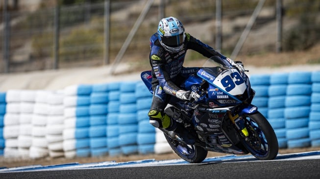 Arai Agaska memperlihatkan improvement kala tampil lagi sebagai wild card rider di World Supersport 300. (Foto: Yamaha)
