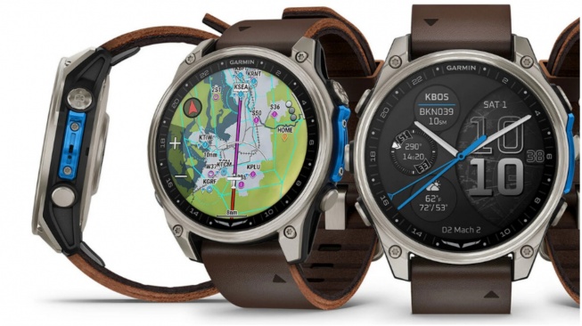 Garmin D2 Mach 2 dan D2 Air Rilis, Smartwatch Premium dengan Peta Berwarna