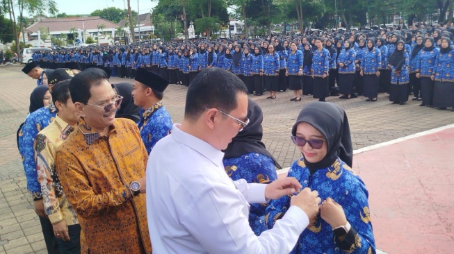 Pecah Rekor! 3.790 PPPK Paruh Waktu Serang Resmi Dilantik, Terbesar dan Pertama di Banten