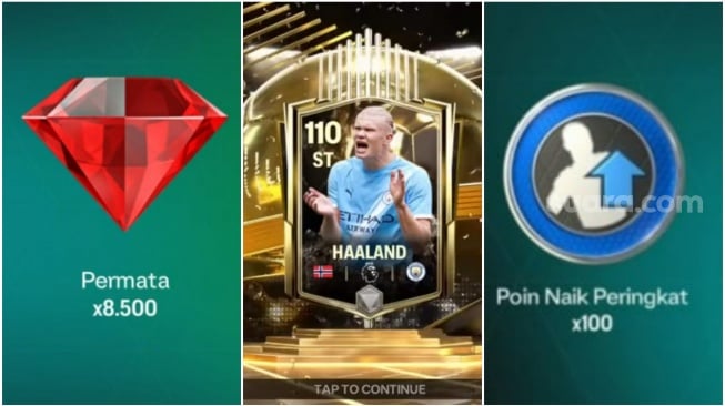 26 Kode Redeem FC Mobile Terbaru 23 Oktober: Ada Haaland 110, Rank Up, dan Ribuan Gems