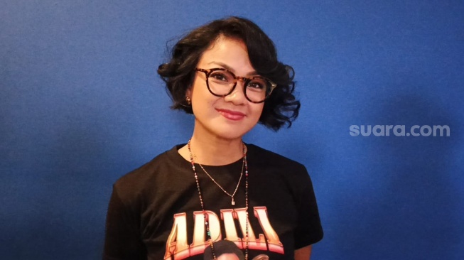 Nirina Zubir ditemui di Wijaya, Jakarta Selatan pada Kamis, 23 Oktober 2025. [Suara.com/Rena Pangesti]