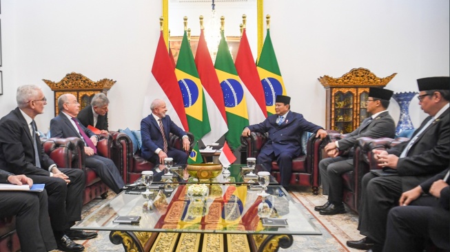 Di Hadapan Presiden Brasil, Prabowo Putuskan Bahasa Portugis Diajarkan di Sekolah, Mengapa?