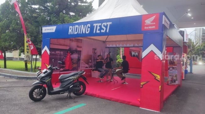 Riding Test Honda di DBL Series Yogyakarta (Suara.com/Gagah Radhitya)
