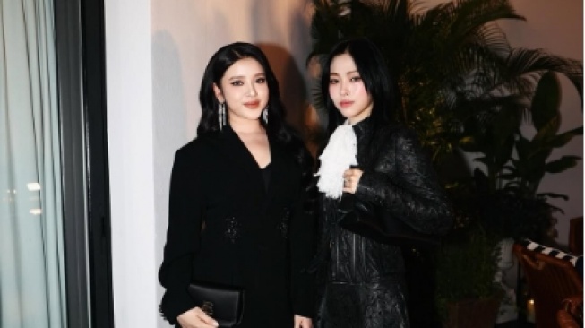 6 Potret Tiara Andini Bertemu Ryujin ITZY di Acara Ralph Lauren, Nggak Kebanting!