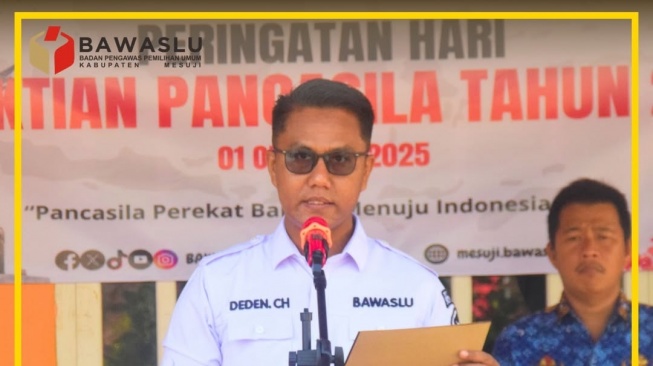 Ketua Bawaslu Mesuji Deden Cahyono Dijebloskan ke Penjara Terkait Korupsi Dana Pilkada