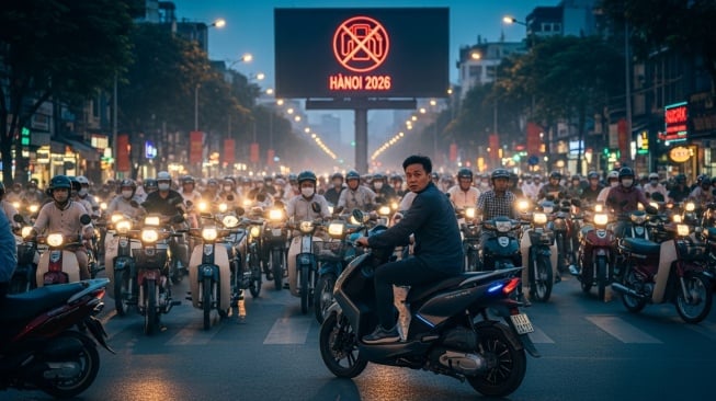 Vietnam Siap suntik mati motor bensin di 2026 (Suara X Gemini)
