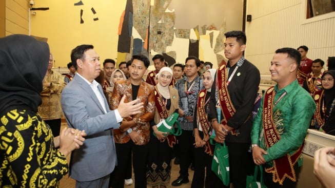 Ketua DPD RI Sultan B. Najamudin menyatakan bahwa generasi muda adalah kekuatan social movement yang jika disatukan akan mempengaruhi proses politik suatu bangsa (Dok: DPD RI)