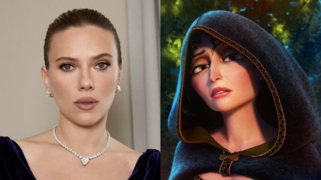Scarlett Johansson Buka Suara Soal Rumor Perannya di Tangled Live-Action