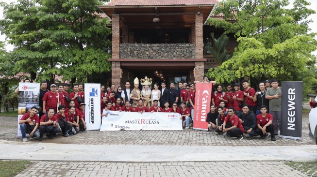 Canon Sukses Besar! Kelas Foto dan Video Pernikahan di Sumatera Ludes Terjual, Dukung Talenta Lokal
