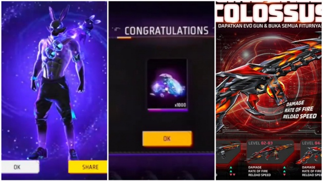 53 Kode Redeem FF Terbaru 26 Oktober: Ada Bundle, Diamond, dan Skin Keren