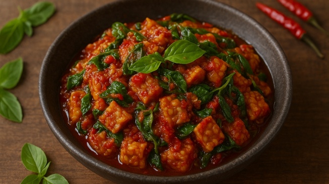 Resep Sambel Tempe Kemangi: Pedas dan Bikin Nambah Nasi Terus!