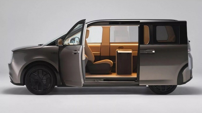 Mobil listrik konsep Sharp (Carscoops)