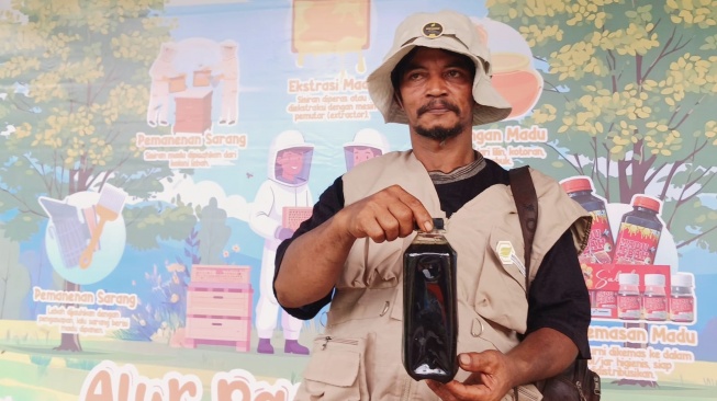 Budidaya lebah madu yang dilakukan PGE Jambi Merang