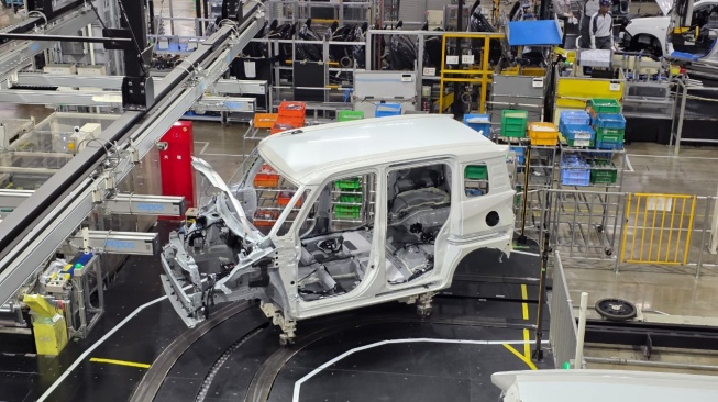 Fasilitas Pabrik Produksi Daihatsu di Kyoto, Jepang. (Foto: SUARA.COM/Manuel Jeghesta).