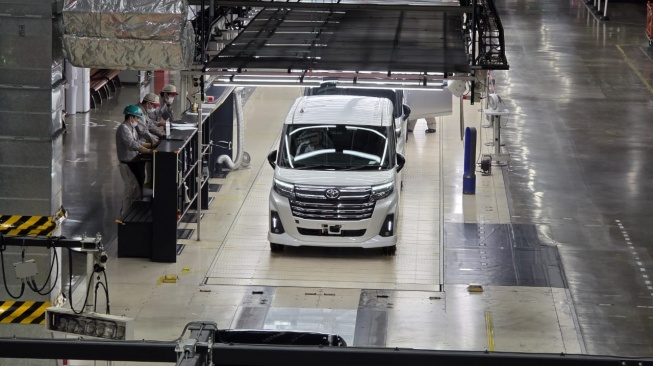 Fasilitas Pabrik Produksi Daihatsu di Kyoto, Jepang. (Foto: SUARA.COM/Manuel Jeghesta).