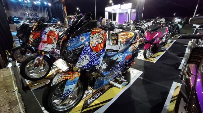 XMAX Jadi Primadona di Yamaha Customaxi Aceh 2025