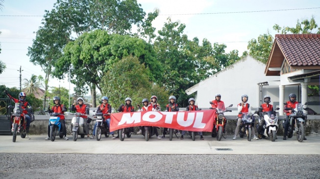 Motul Gelar Touring 360 Bersama Para Mitra Bengkel. (Foto: Motul)
