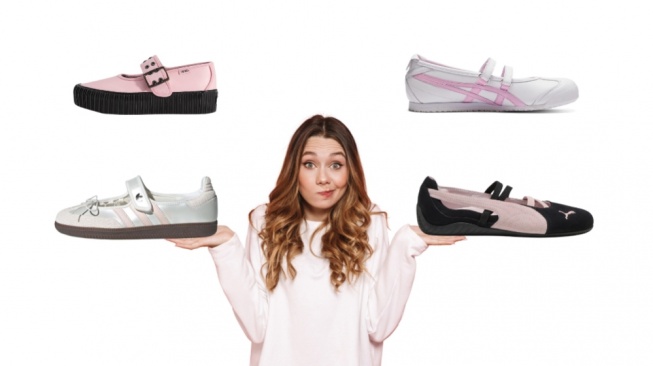 4 Rekomendasi Sepatu Model Ballerina dari Berbagai Merek, Feminin dan Nyaman!