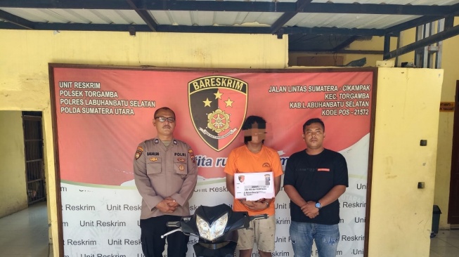 Pencuri Motor Ditangkap Polisi Setelah Kabur ke Riau