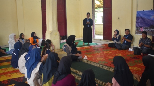 Menuju Generasi BAIK, Pro Ide Sebaya Sosialisasi di Desa Senaung Jambi