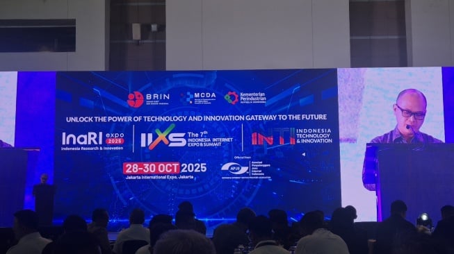 BRIN menggelar INARI EXPO 2025 di Jakarat, Selasa (28/10/2025). [Ist]