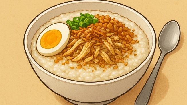 Resep Bubur Ayam Bandung Asli: Gurih dan Mudah Dibuat di Rumah