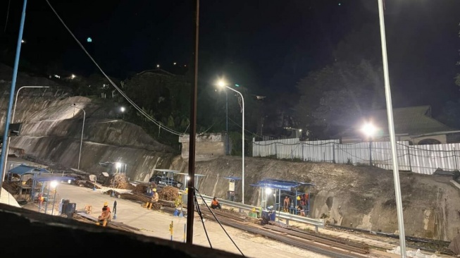 Pasca Longsor, Terowongan Samarinda Diperkuat 72 Meter di Dua Titik Kritis