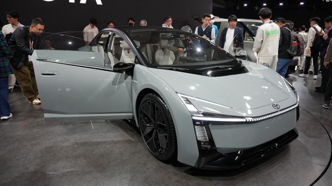 Jajaran produk Toyota yang dipamerkan di Japan Mobility Show (JMS) 2025. (Foto: Toyota)