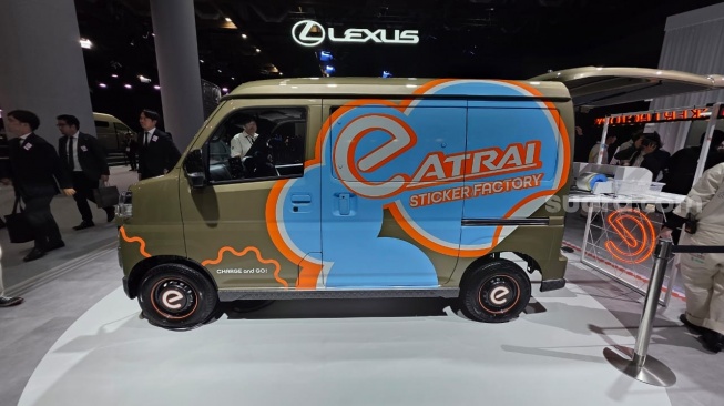 Daihatsu Motor Corporation (DMC) Membawa Jajaran Mobil Konsep Masa Depan di JMS 2025. (Foto: SUARA.COM/Manuel Jeghesta)