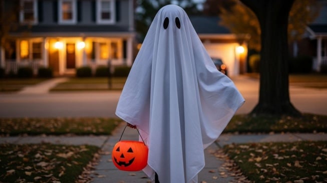 Ide Kostum Halloween Super Simpel. (Google AI Studio)