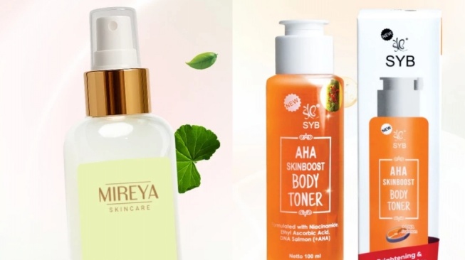 Rekomendasi body toner. 