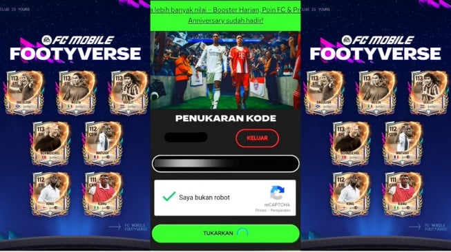 24 Kode Redeem FC Mobile Terbaru 30 Oktober 2025: Klaim Pemain 113, Poin Rank Up, dan Gems Gratis